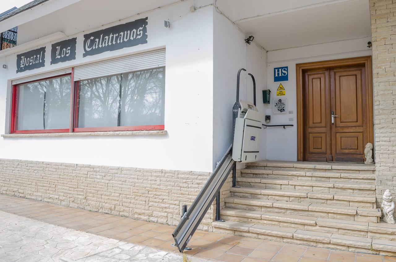Hostal Los Calatravos Alcañiz 外观 照片